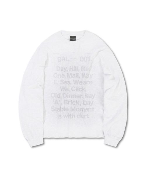 OUR DAILY LONG SLEEVE TEE (LIGHT GREY)