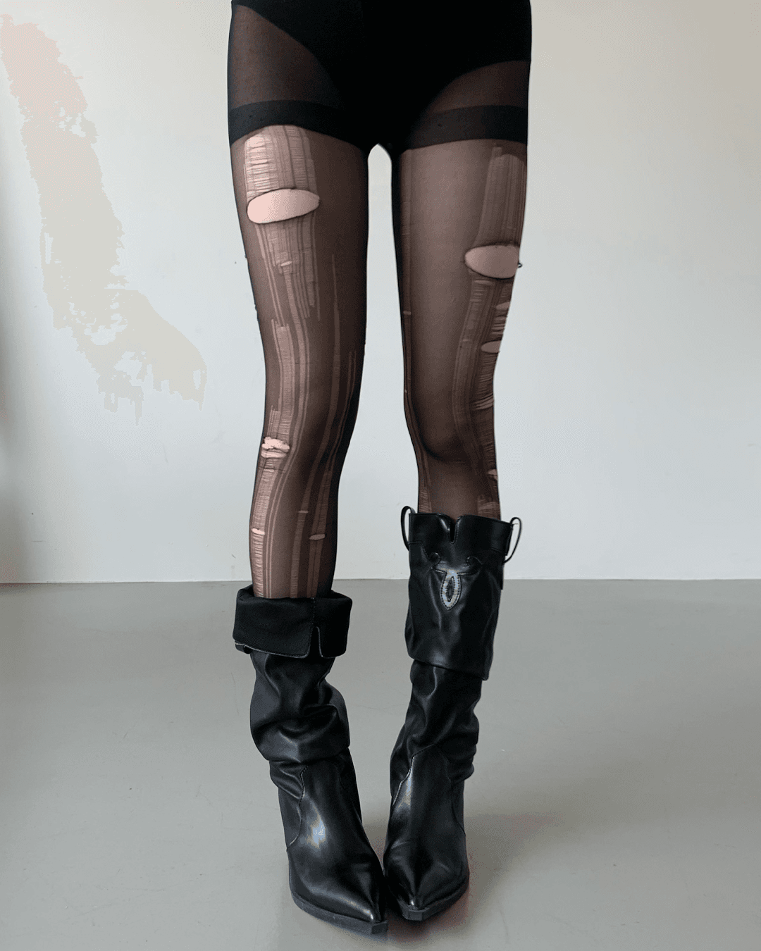 Western foldable boots