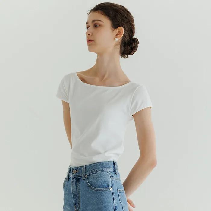 [16차 오더] Julie t-shirt (Ivory)