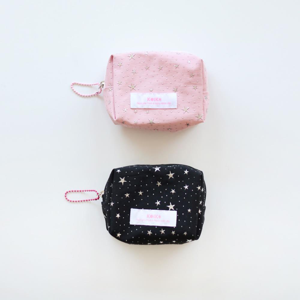 사각 파우치 (small size) - 별