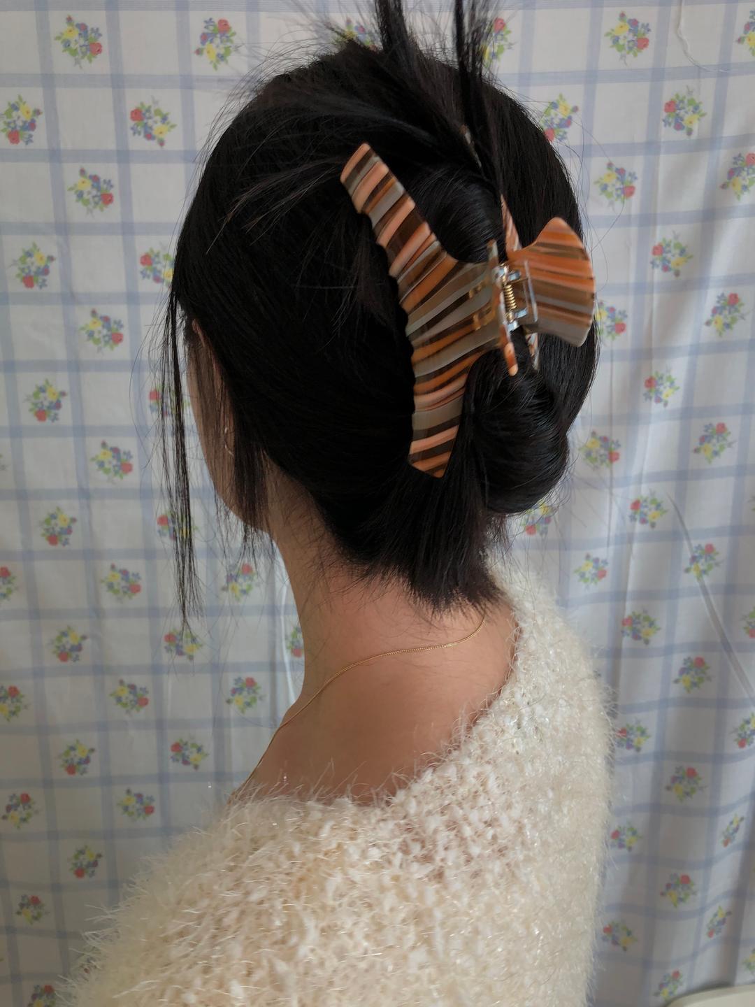 shell hair clip (big size)