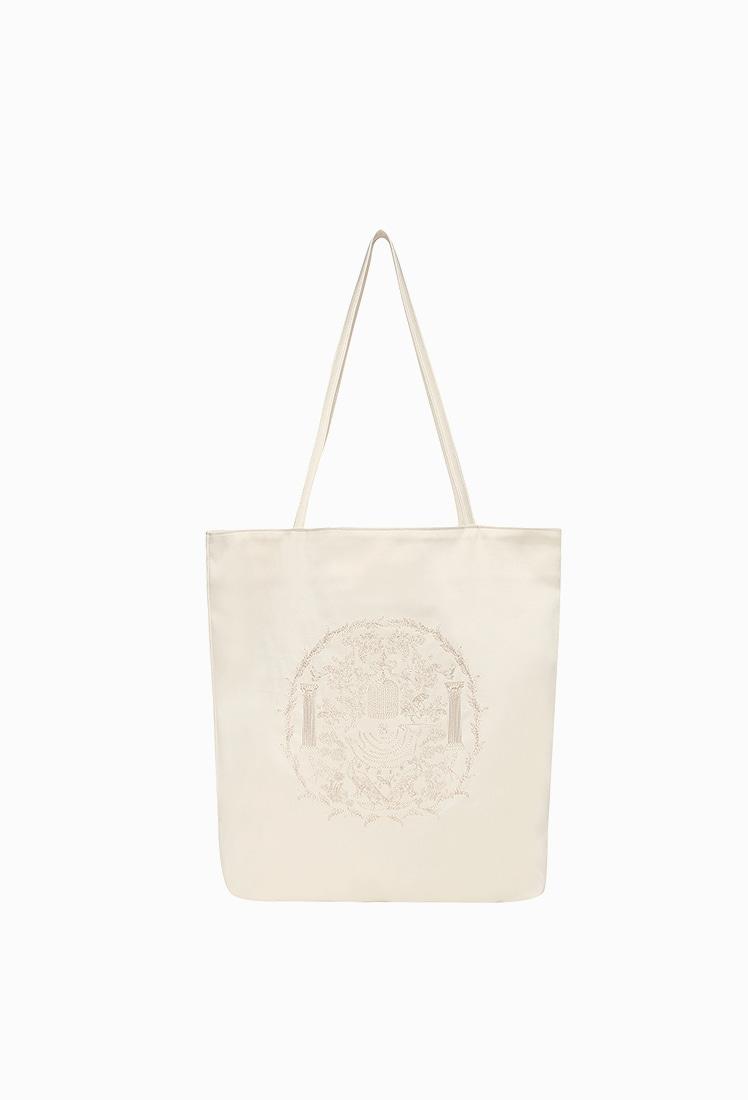 Calista Satin Bag (Cream)