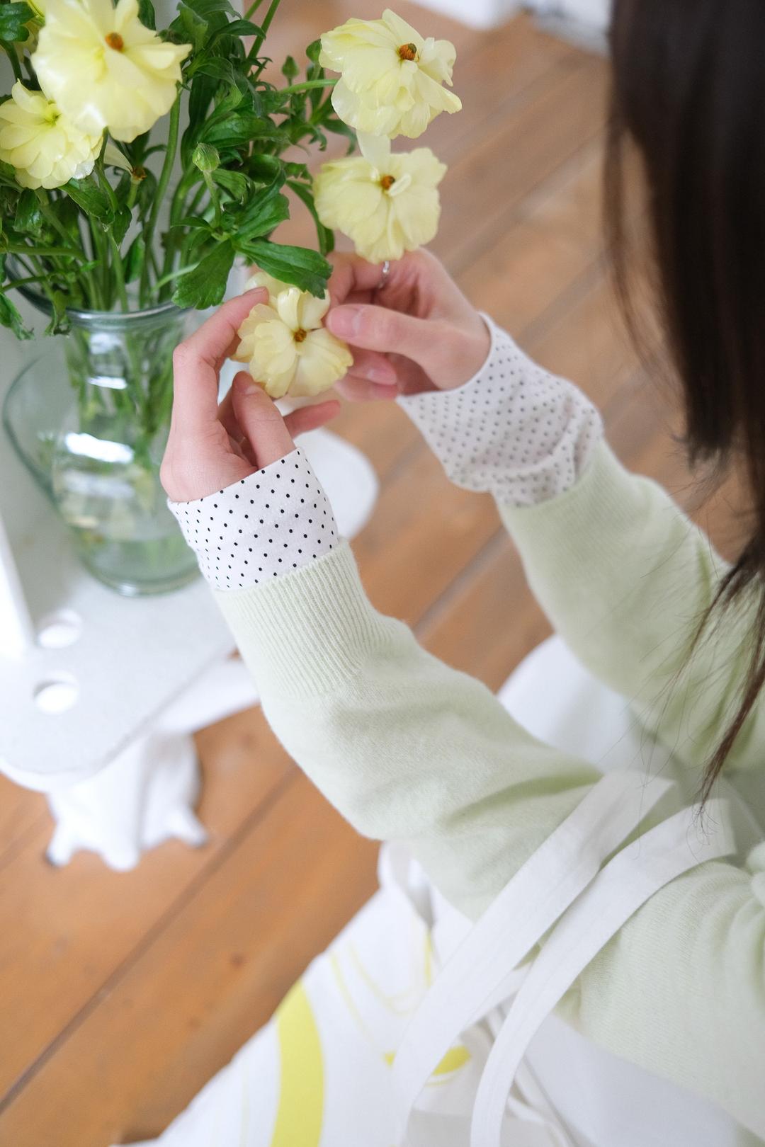 Little dot long sleeved tshirt (3col)