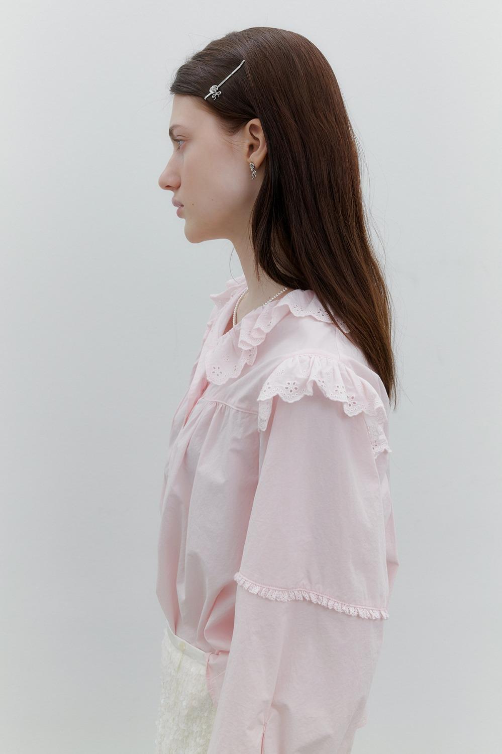 (4th) Lacy Blouse (Pink)