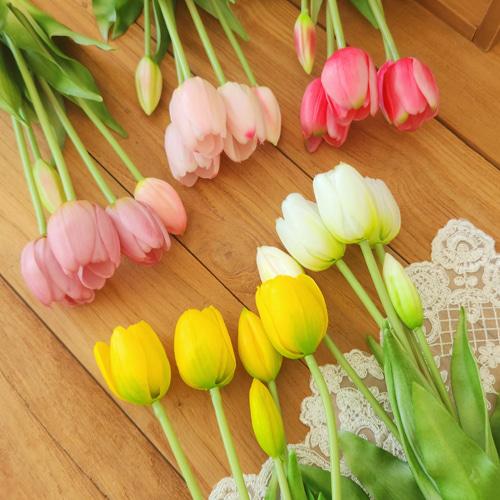 조화] 튤립 한다발(7color) +망고튤립 입고!