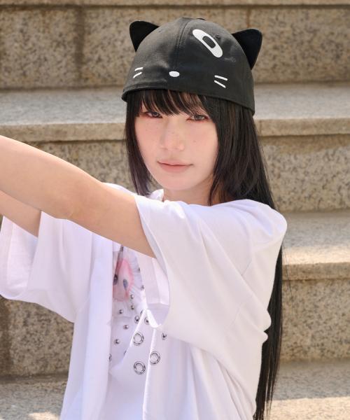 M3OW CAT EAR BALL CAP