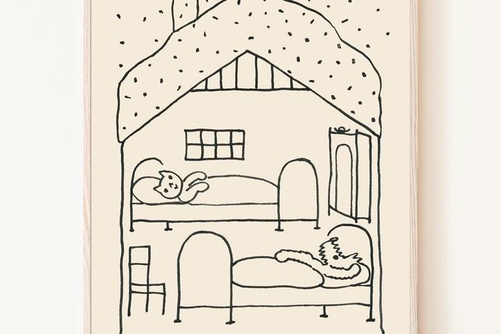 요제프 차펙 - 나는 개와 고양이를 키웠다 18 현대 미술 작가 작품 포스터 액자