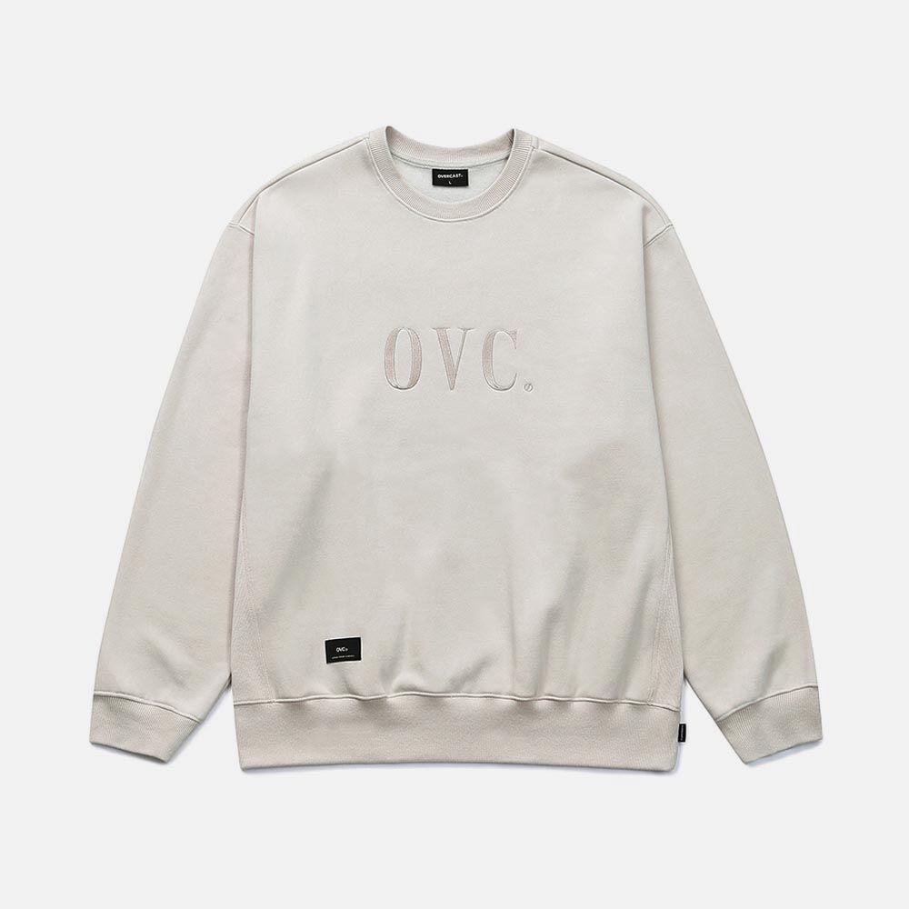 OVC Pigment Dyed Sweatshirt (Salt Beige)