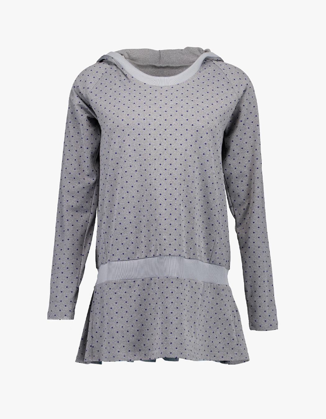 Mola Dot Hoody Dress - Dot