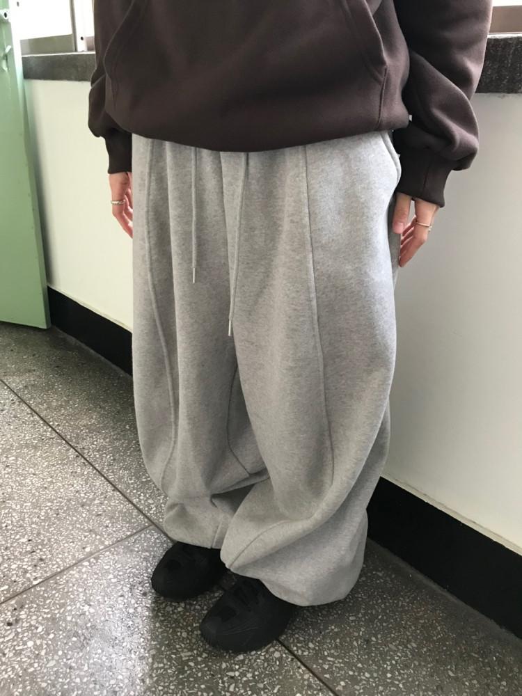 [유니섹스] 양기모 오버 조깅 팬츠 (3color)