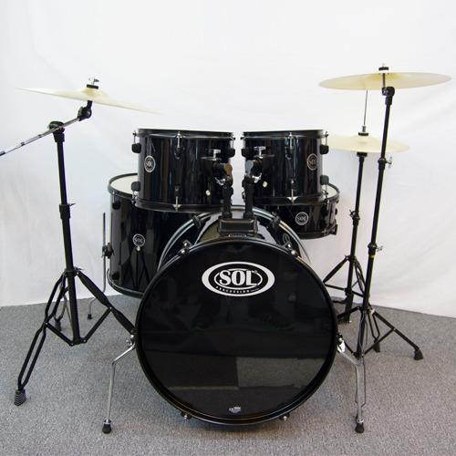 솔 드럼세트 풀패키지 심벌포함  5기통 JB-P0903-BK