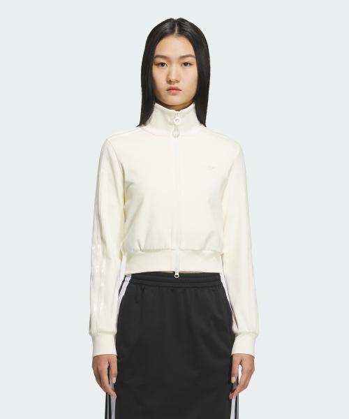 골조직 칼라 전장 지퍼 트랙 탑 KB5445