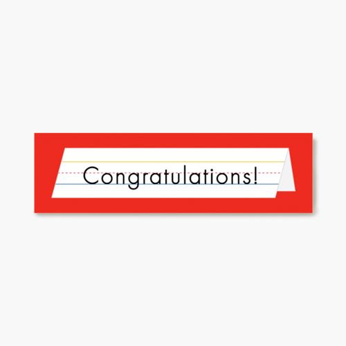 Folding Message Card