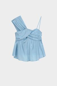 SILKY TWISTED TOP (BLUE)