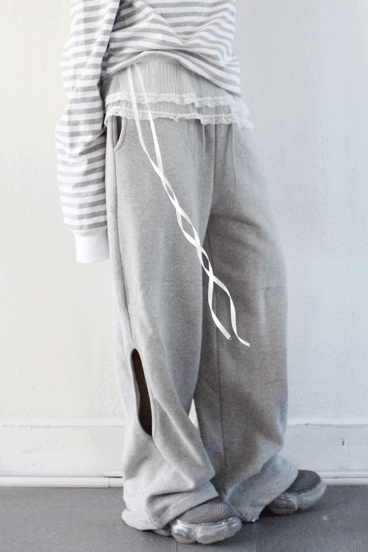 기모** circle hole pt (3color)