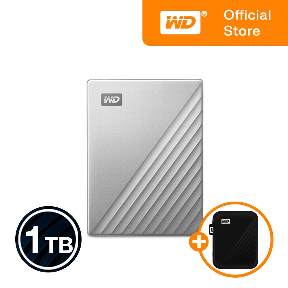 WD My Passport ULTRA Type-C 1TB 외장하드 [전용파우치] : WD