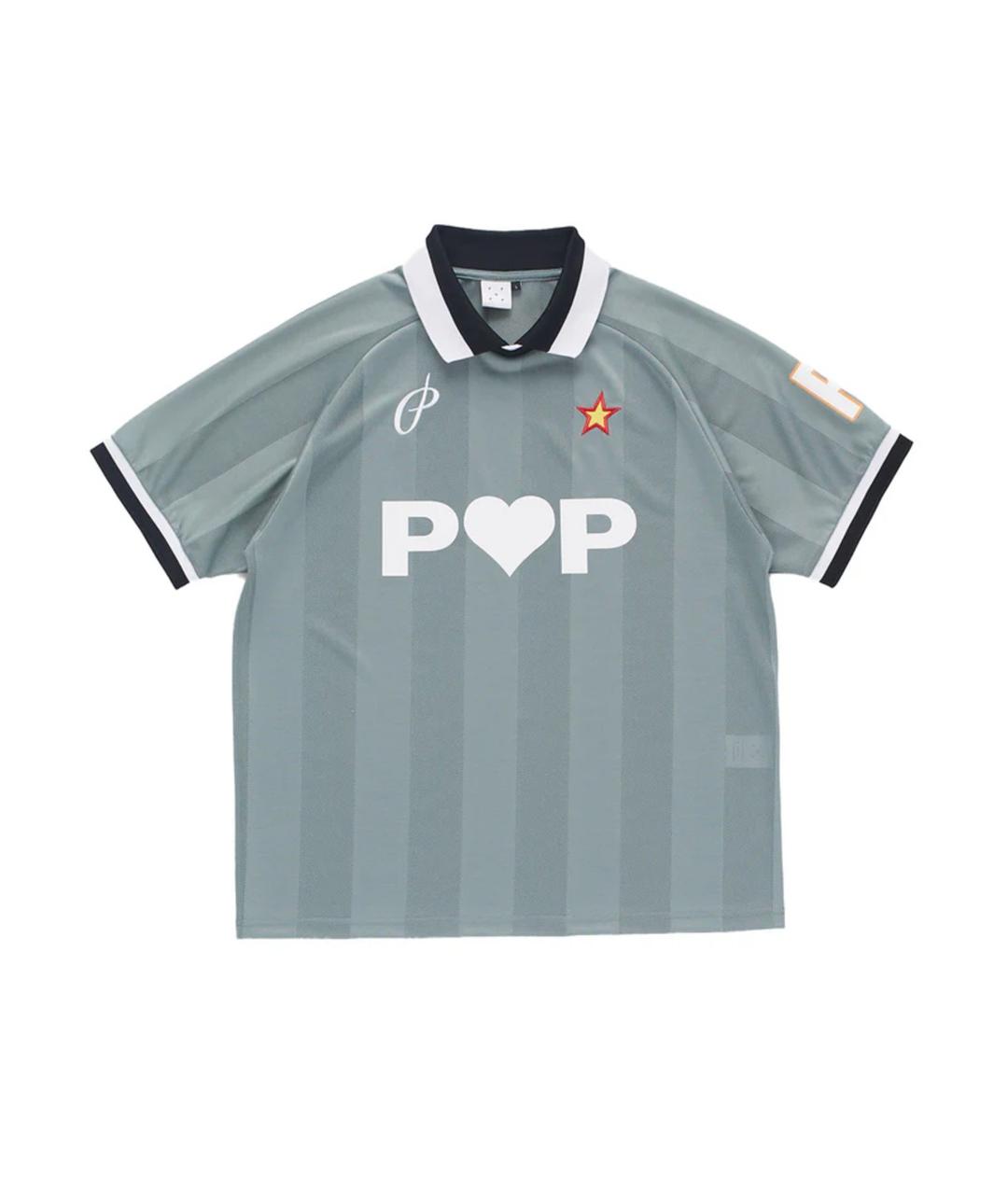 팝트레이딩컴퍼니 스포티프 숏슬리트 셔츠 SPORTIF SHORTSLEEVE SHIRT (Stormy Sea)