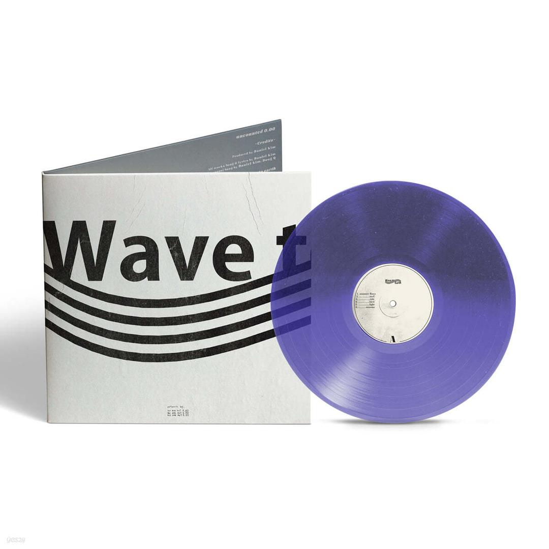 wave to earth (웨이브 투 어스) -  uncounted 0.00 [투명 블루 컬러 LP]