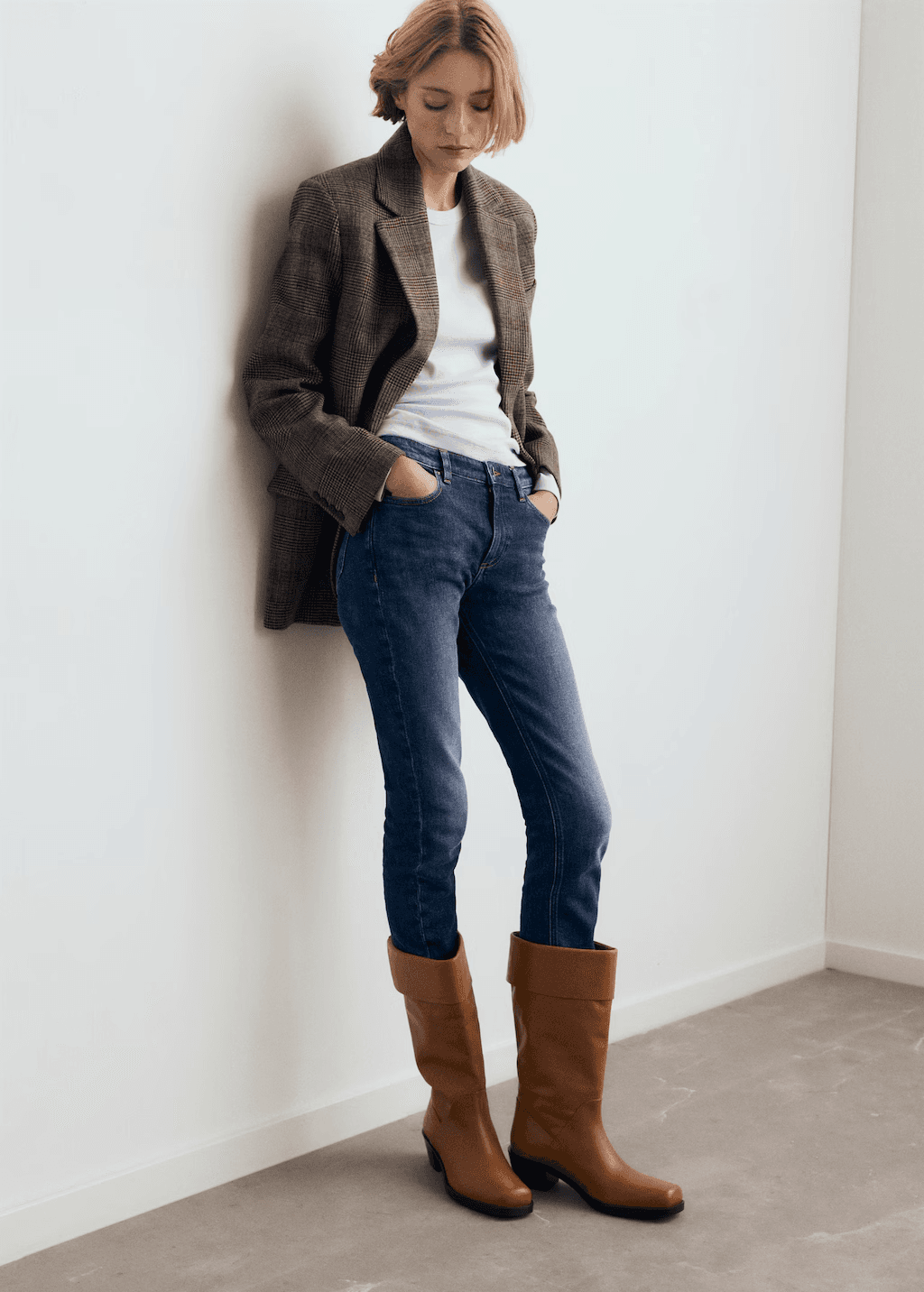 버커니어 가죽 부츠