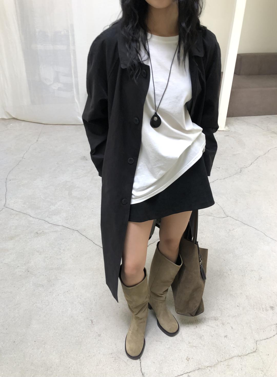 프렌치 트렌치 코트 [2color]