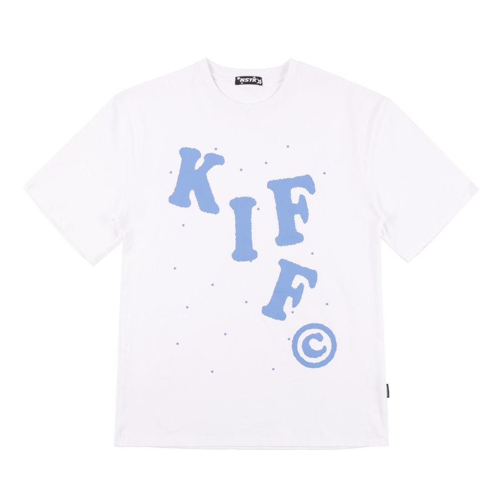 [M 사이즈 5/14 예약배송] Snow Powder Tee (White) K25QB680