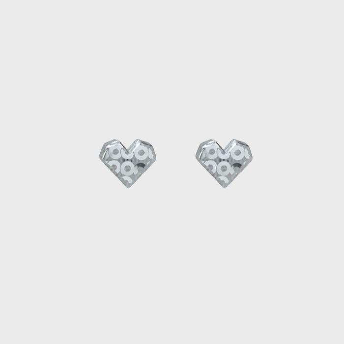 Spangle LUV Earring (WHITE) 스팽글 아크릴 귀걸이