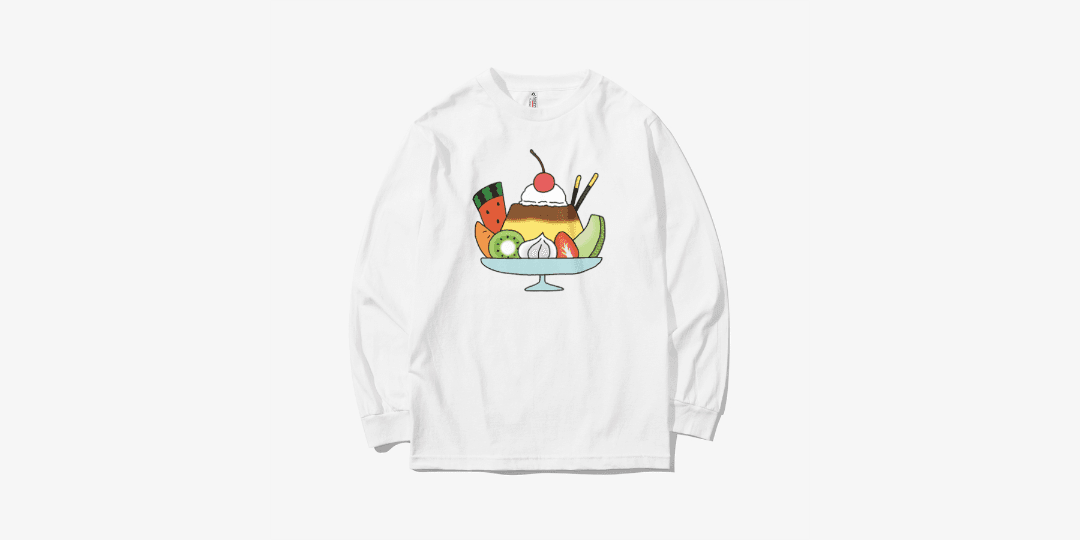 컬리베어 curlybearshop 푸딩 아라모드 롱 티셔츠 ㅣ 마플샵