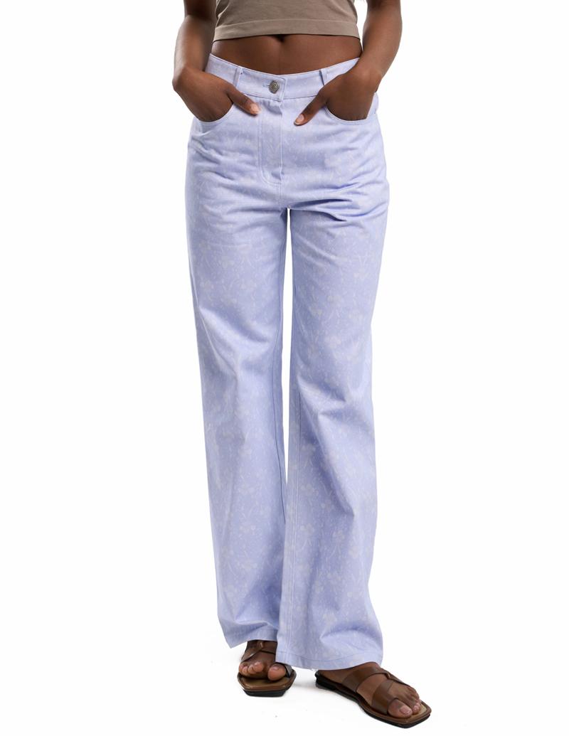 Daisy Pants (Blue)