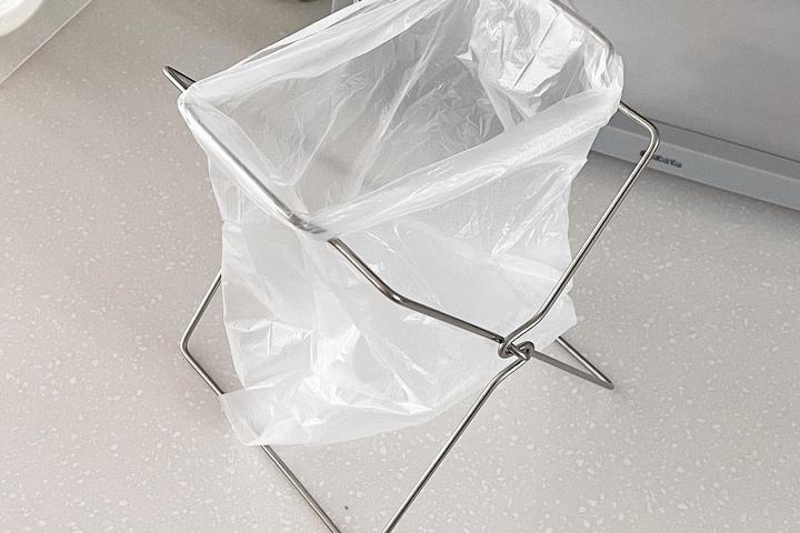 스테인리스 다용도 접이식 주방 행주 건조대 비닐 거치대