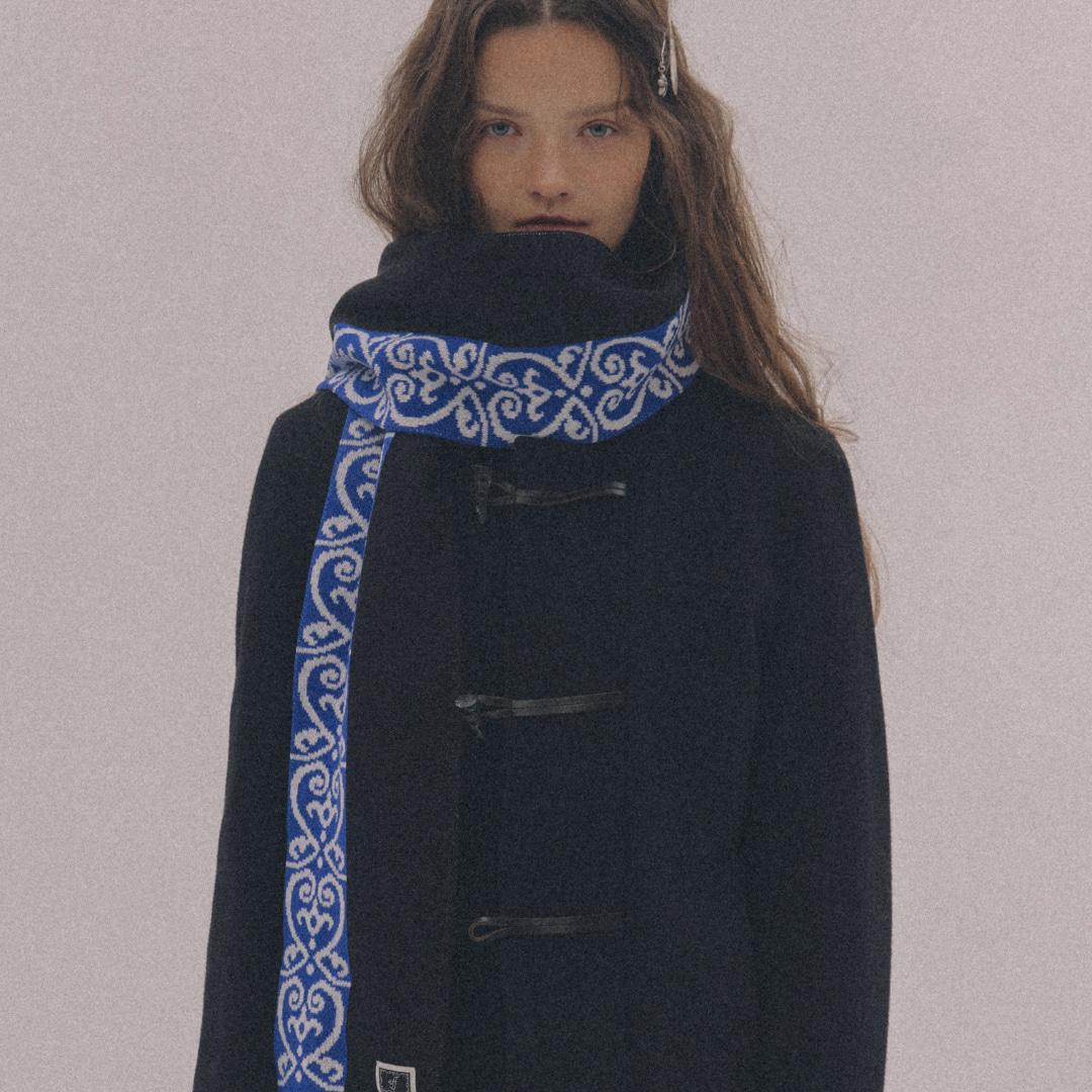 pallette muffler-black blue