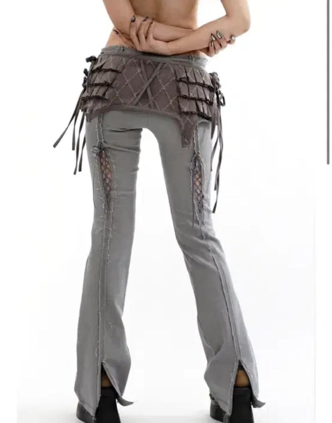 (새상품)갱영 gangyoung grey laceup | 후루츠패밀리