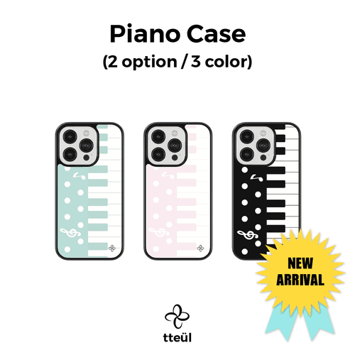 [글라스 범퍼] 피아노 케이스  (2 option / 3 color)
