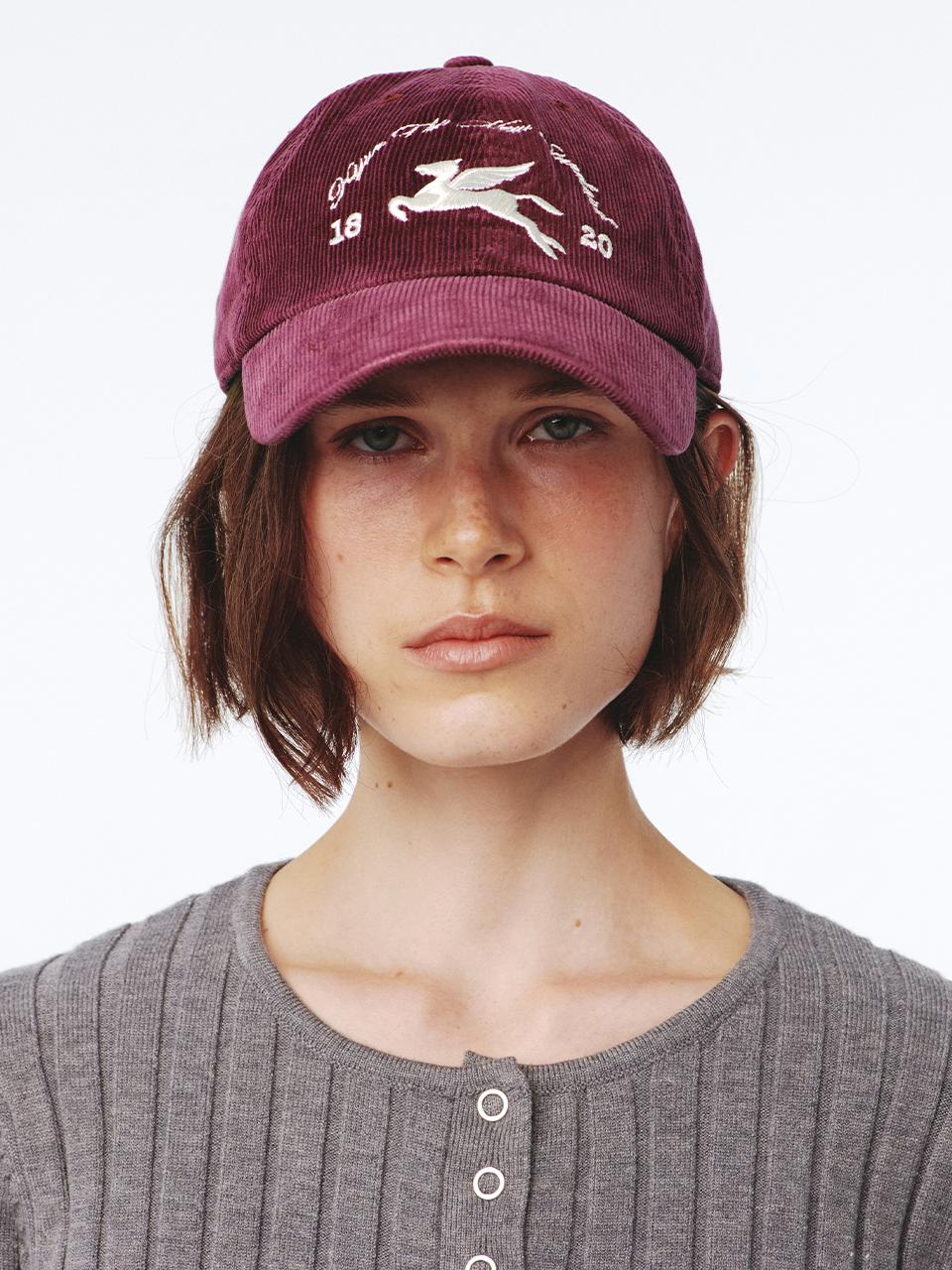 Pegasus Cap Burgundy