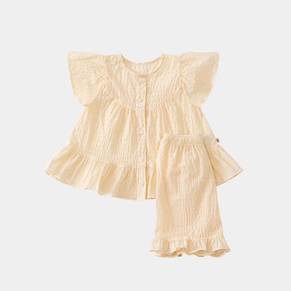 Windy Frill Set_Cream