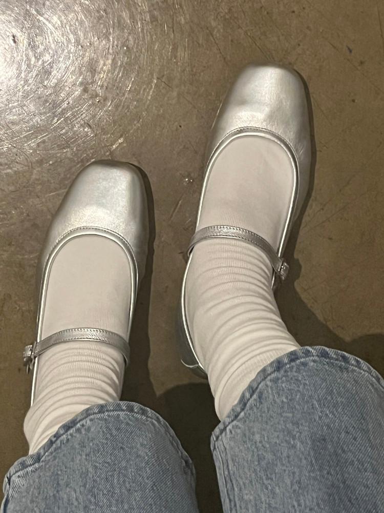 [가넷] 무지 베이직 양말 (4color)