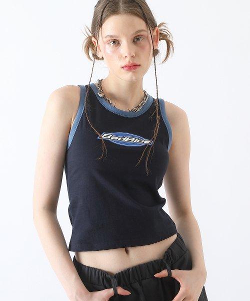 Circle Sleeveless Navy