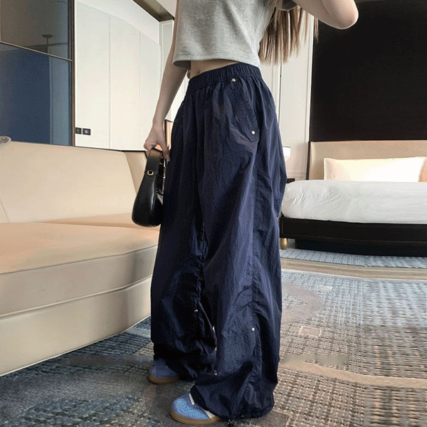 [⏰오늘만! 만원딜+당일배송] 제이프 스트링 밴딩 와이드 팬츠