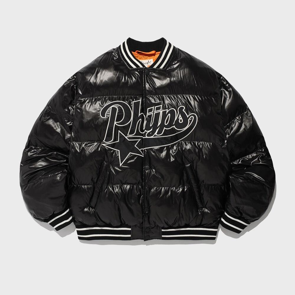 PHYPS® STAR TAIL SHORT PUFFER BLACK