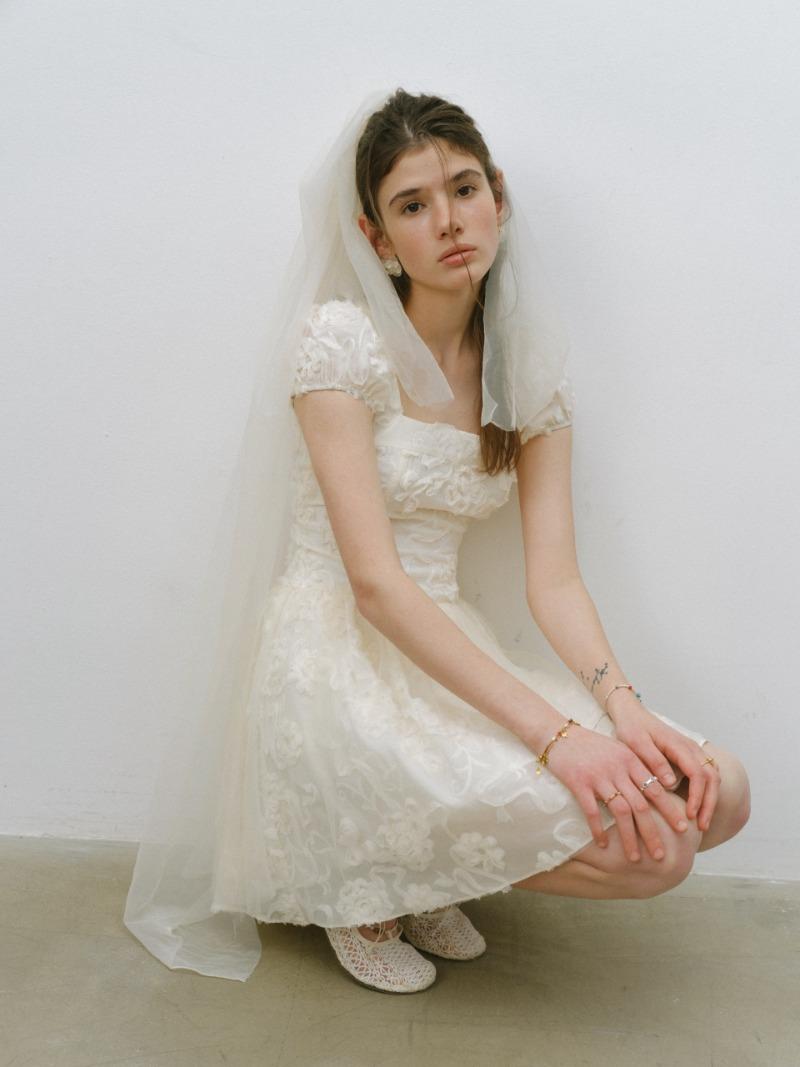 플로럴 부케 미니원피스