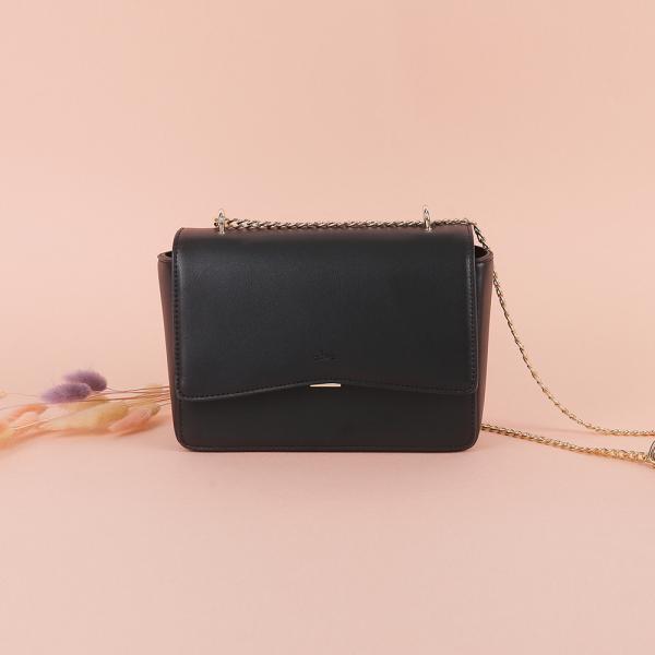 [에코백 증정]Dear Lady Rose 체인 블랙 미니백 CLAB19923BBP