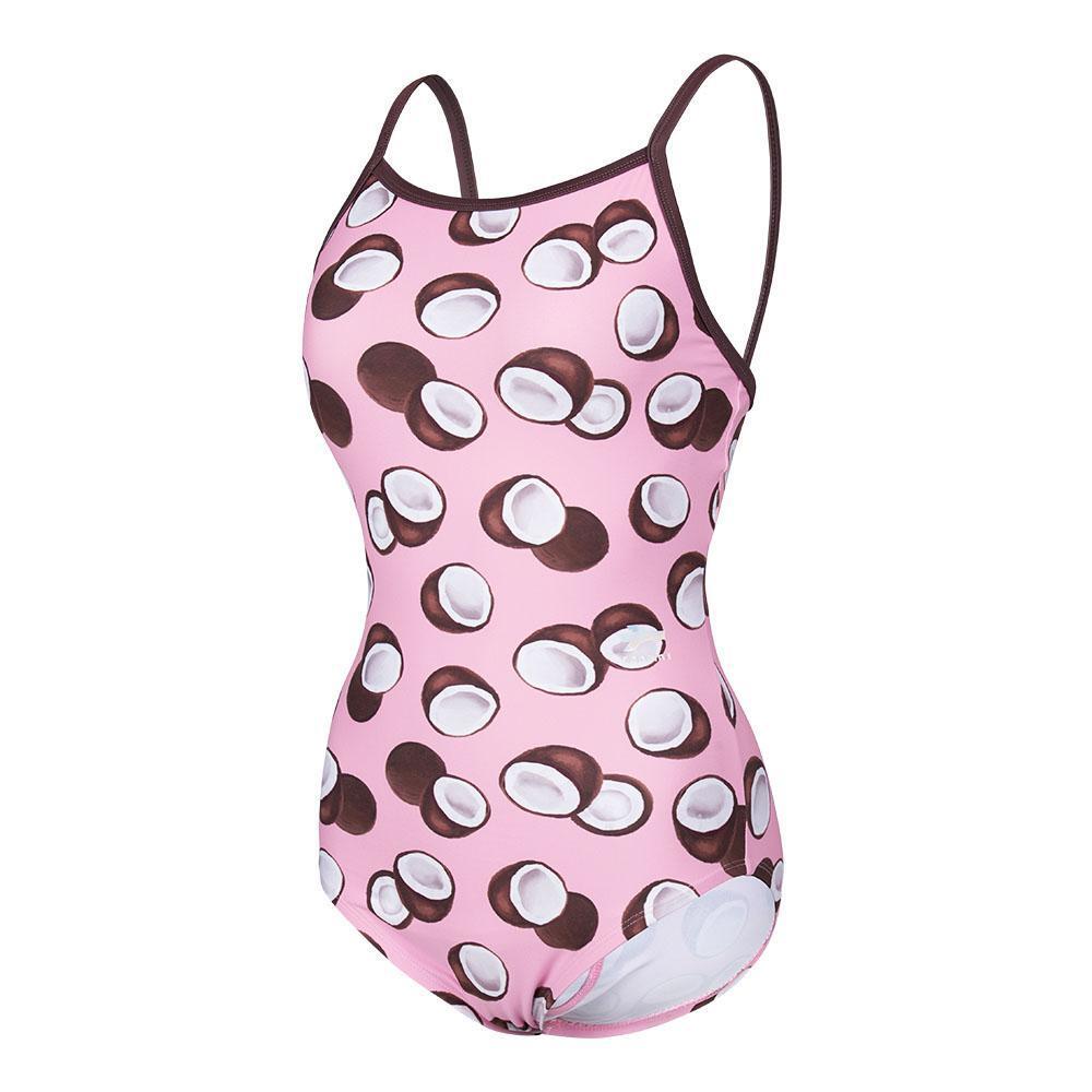 여성 코코넛 U백 원피스수영복 핑크 RN-LS2E204-PK