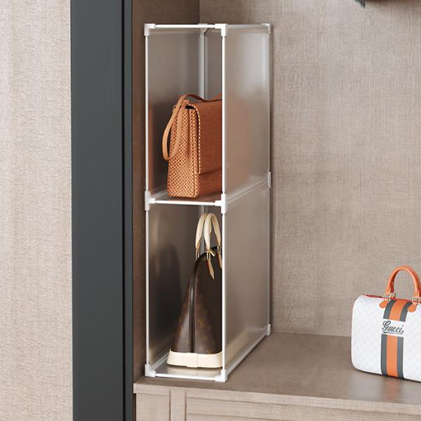 퀵모듈형가방정리대 (1열2단)