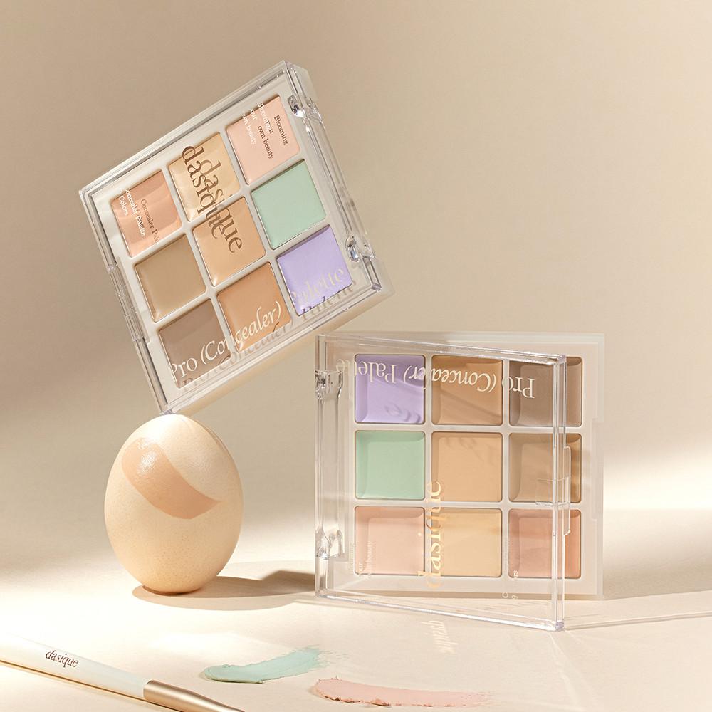 데이지크 프로 컨실러 팔레트 9g (+듀얼 컨실러 브러쉬 증정)