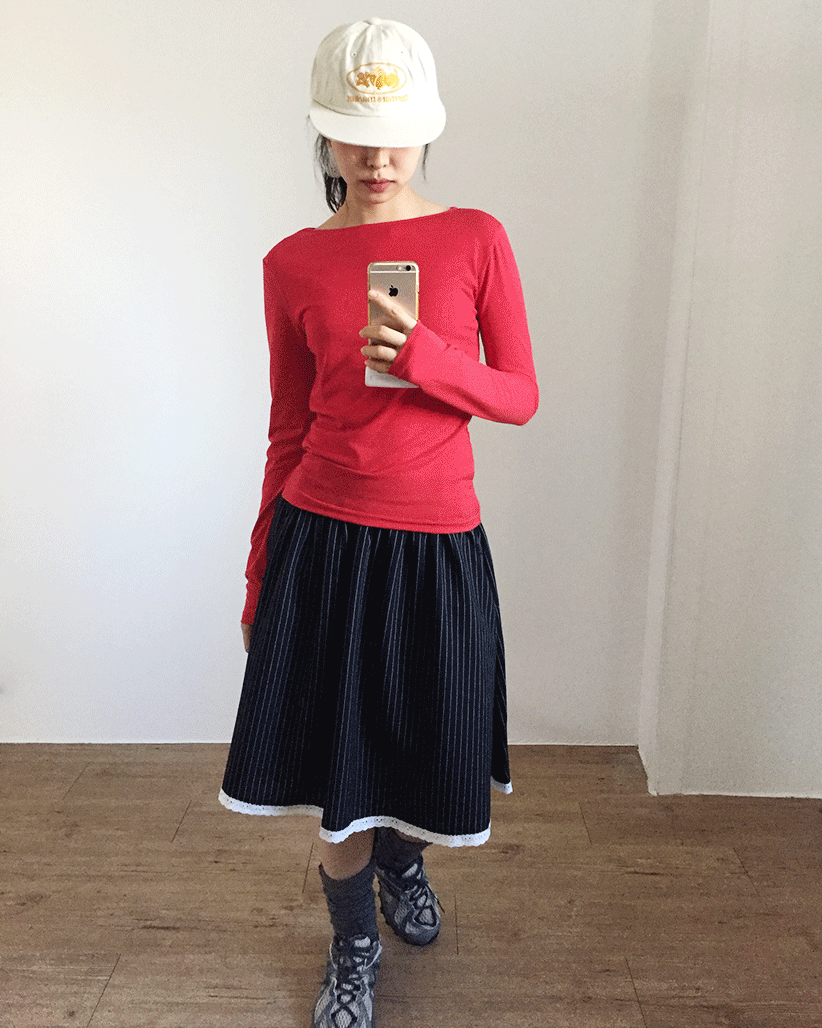 더기 베이직 롱 슬리브 (5color)