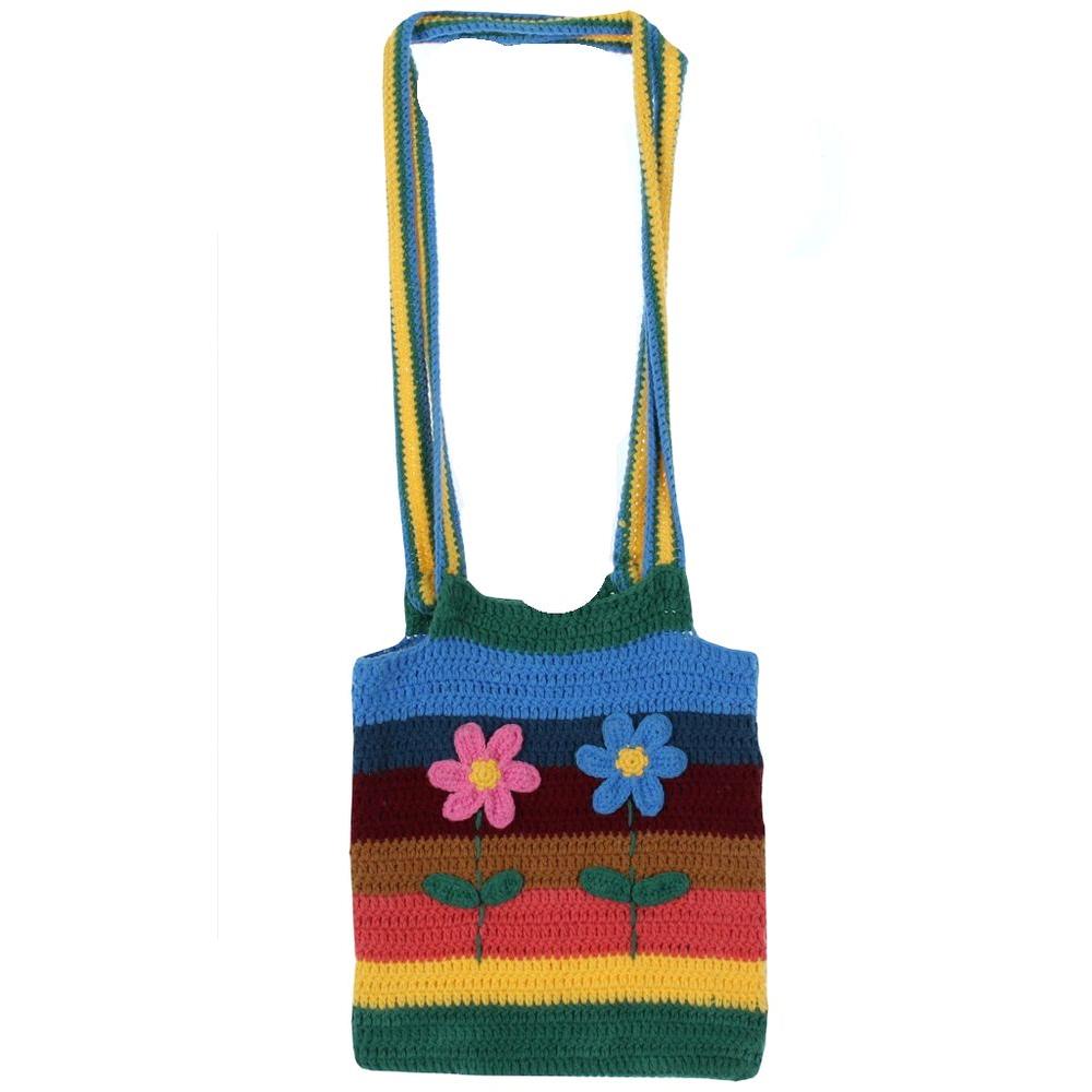 handmade knitting bag
