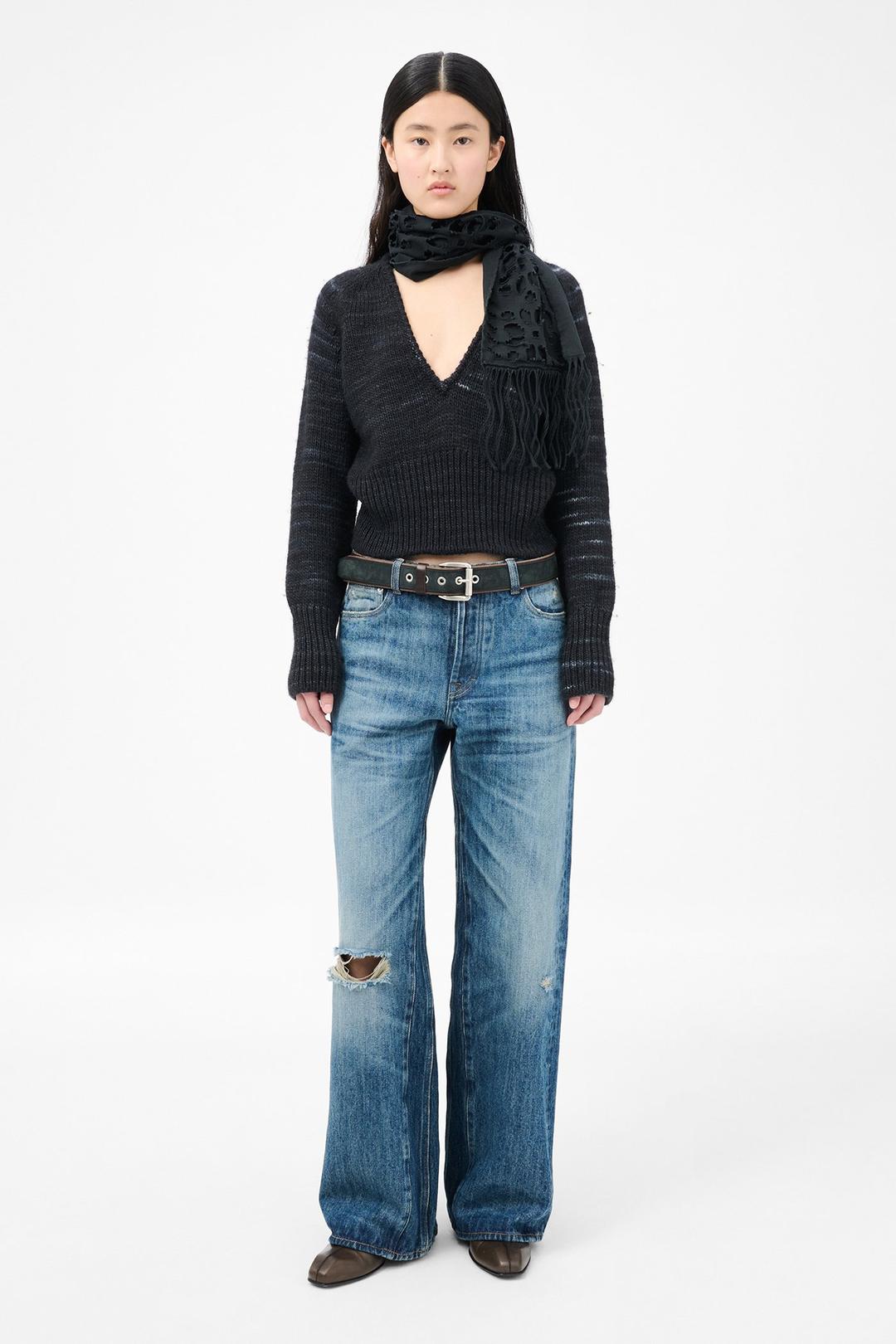 Treble Cut Road Worn Rope Twill