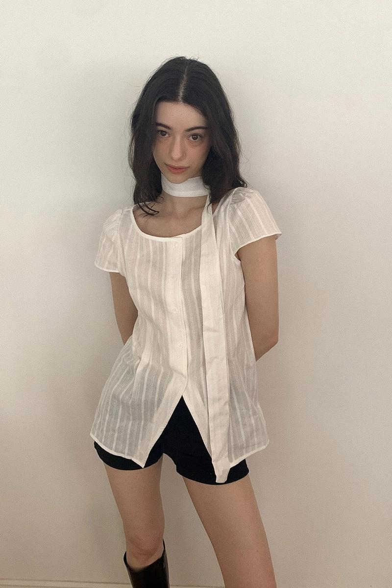 LILISU - Cathy Blouse / White