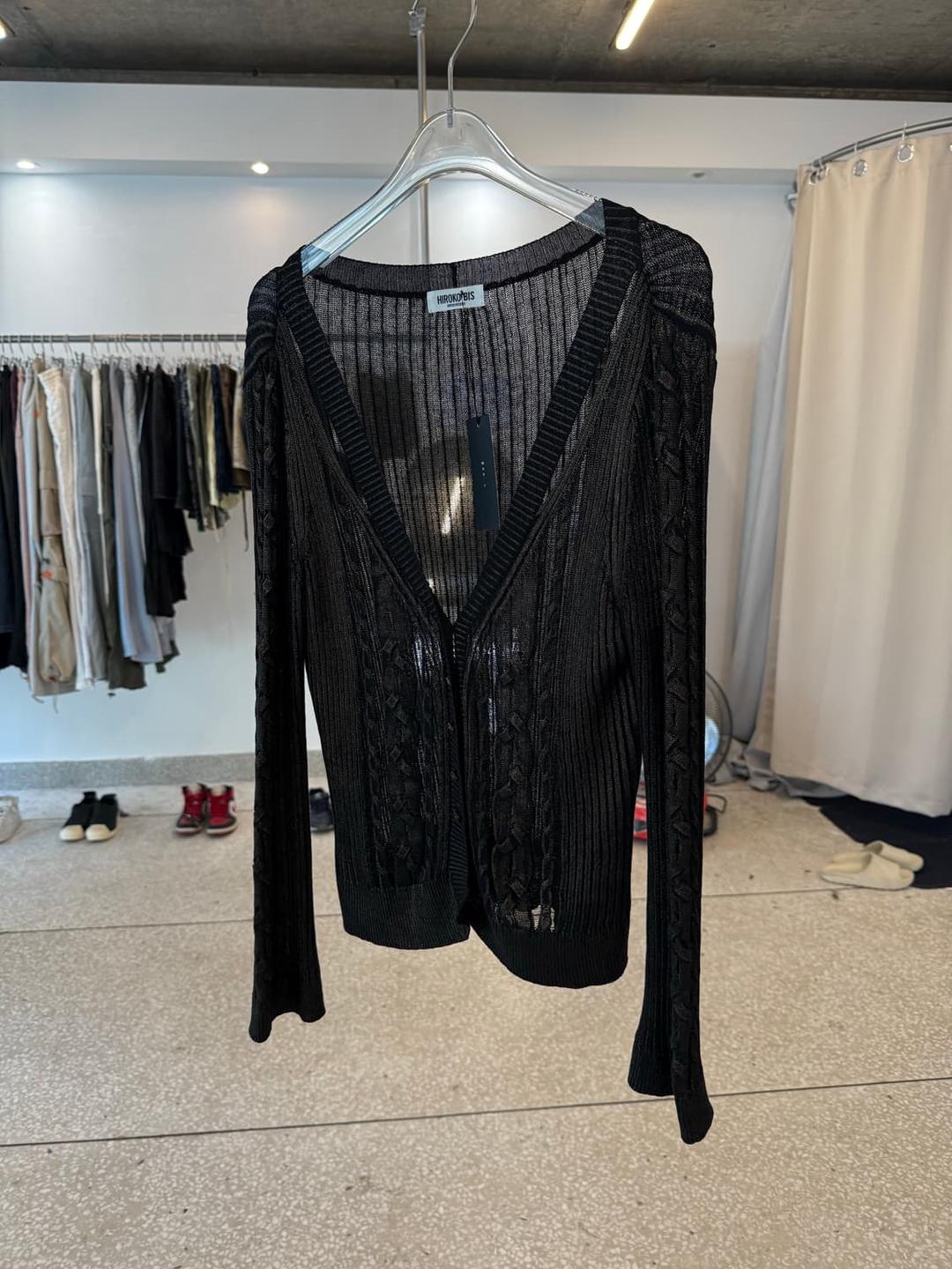 HIROKO BIS Cut-Detail Cardigan | 후루츠패밀리