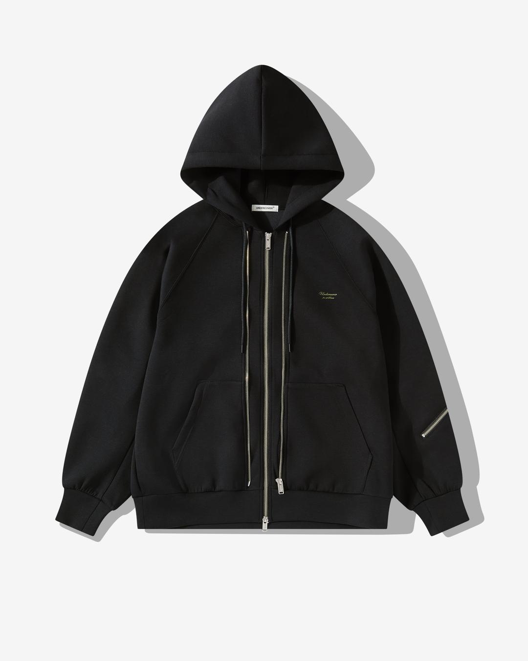 Undercover - Men's Double Zip Hoodie - (Black)