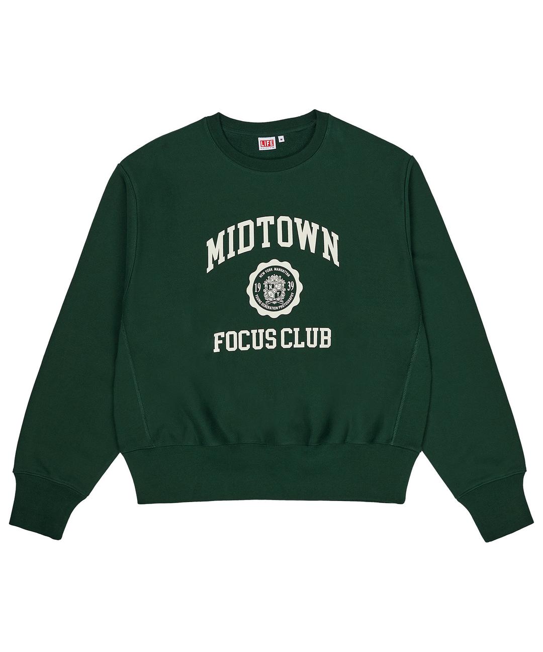 HEAVY WEIGHT MIDTOWN SWEATSHIRT_GREEN